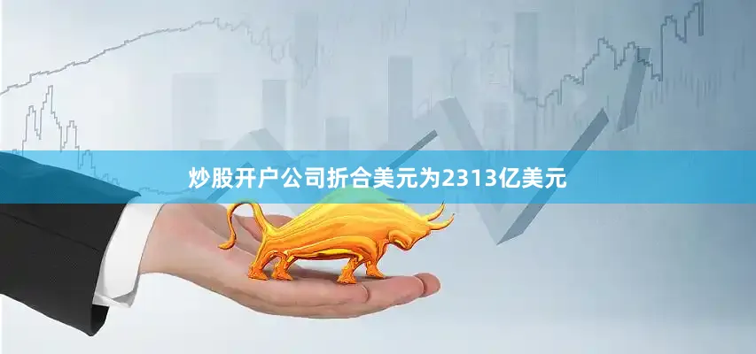 炒股开户公司折合美元为2313亿美元